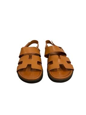 Women’s Tan  Open-Toe Strap Sandals